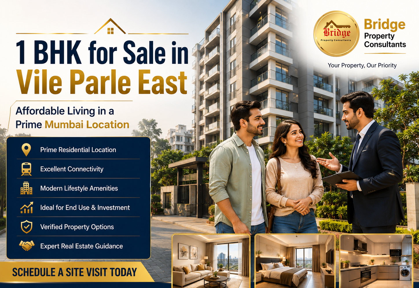 1 b‌hk fo‌r sale in Vile Pa​rle Eas‍t