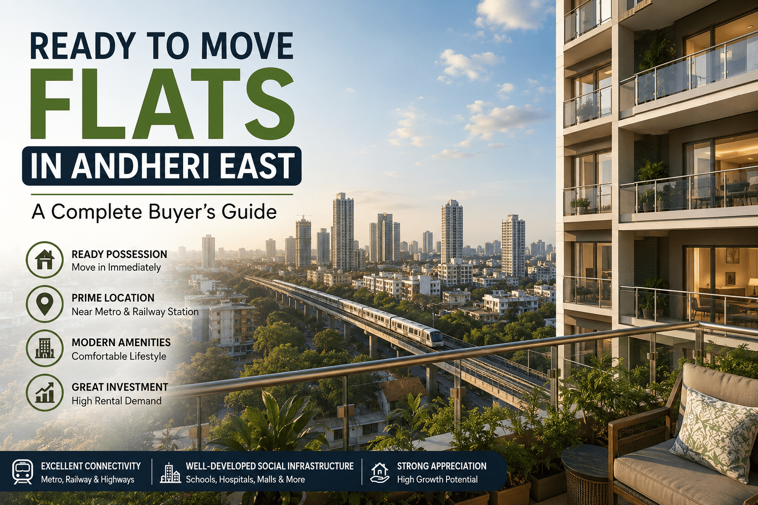 Ready to Move Flats in Andheri East
