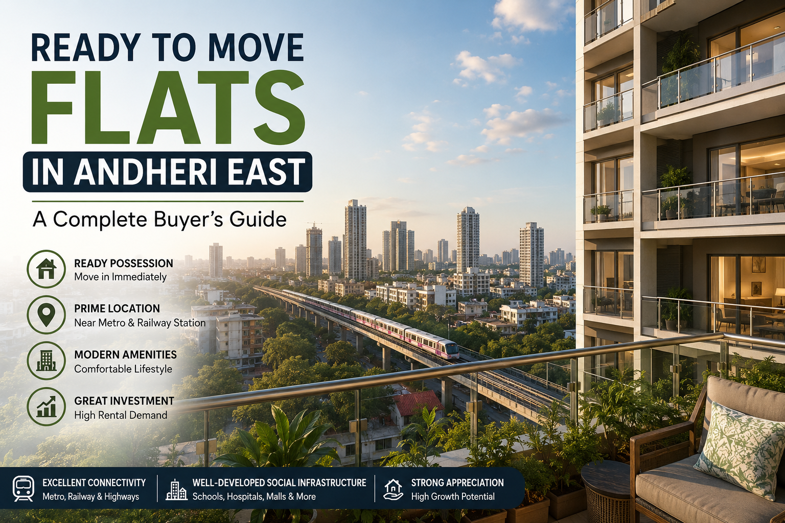 Ready to Move Flats in Andheri East
