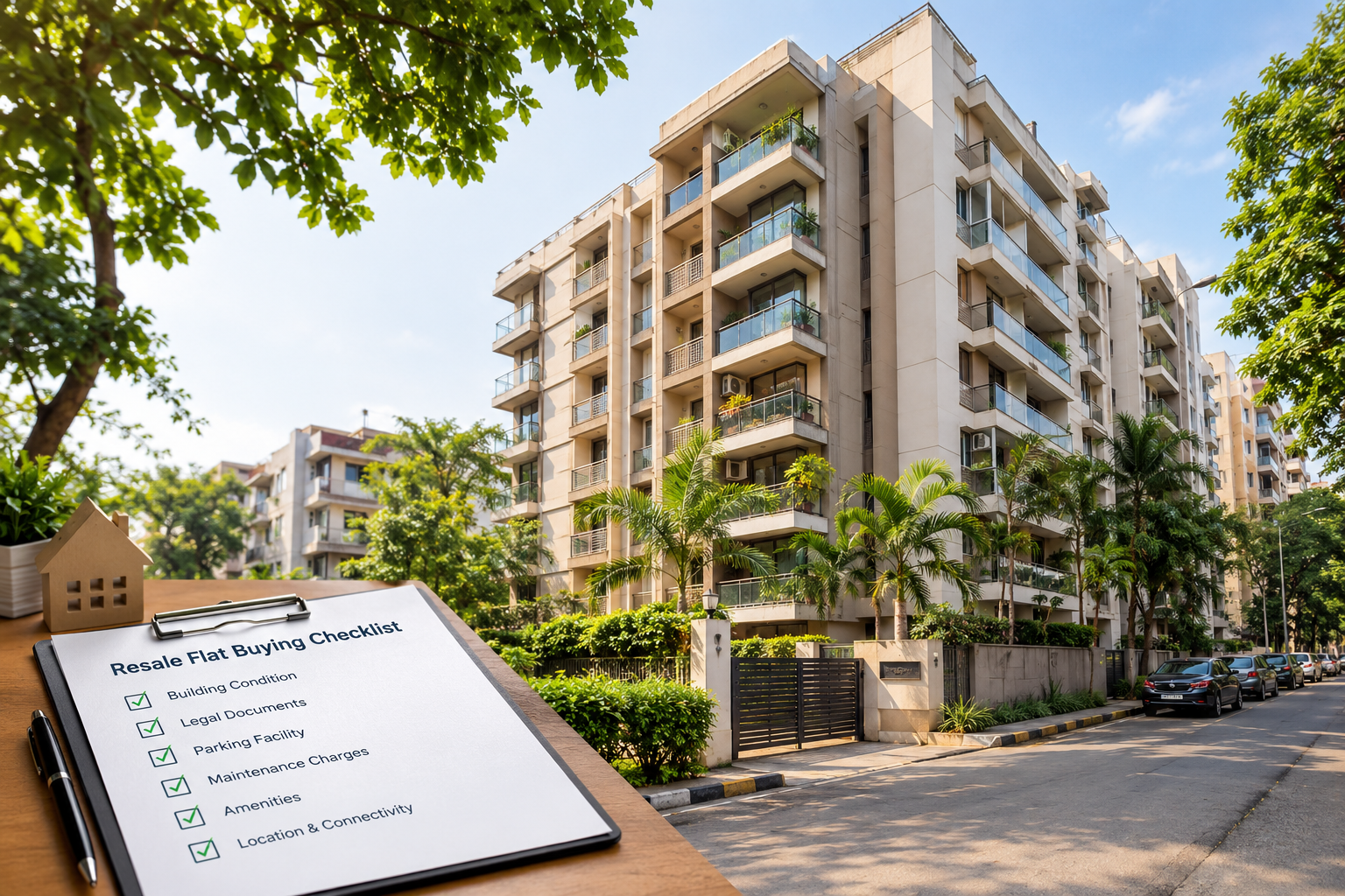 Resale Flat Buying Checklist in Vile Parle West