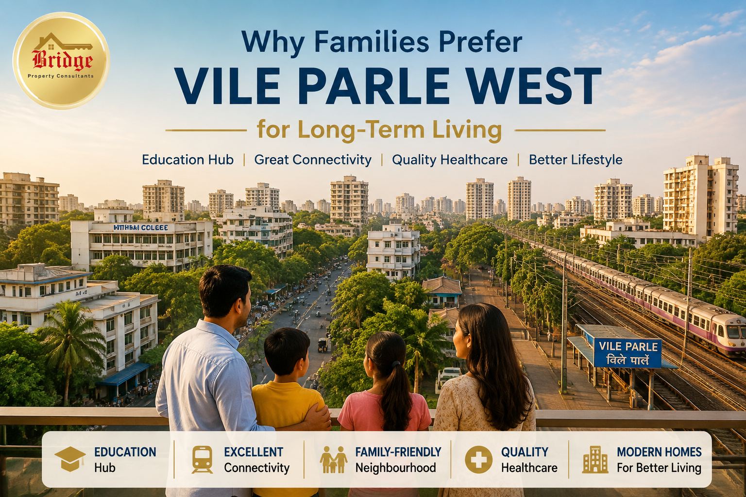 Why Families Pre⁠f⁠er Vile Parle We⁠st for Long-Term Living